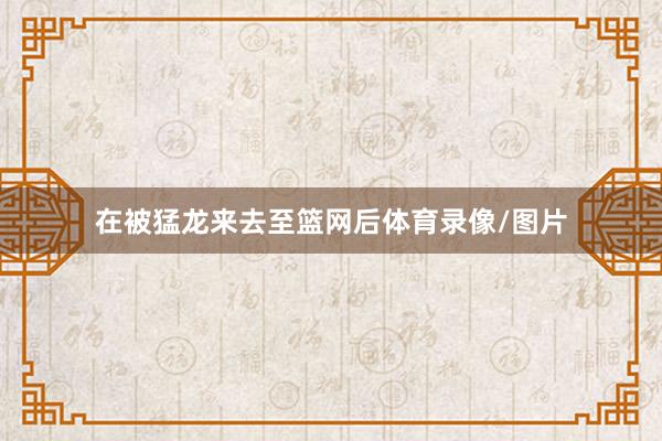 在被猛龙来去至篮网后体育录像/图片