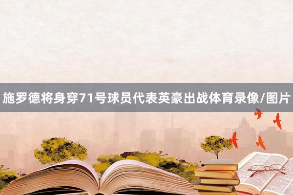 施罗德将身穿71号球员代表英豪出战体育录像/图片