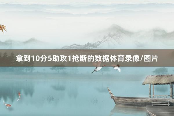 拿到10分5助攻1抢断的数据体育录像/图片
