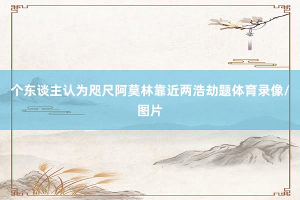 个东谈主认为咫尺阿莫林靠近两浩劫题体育录像/图片