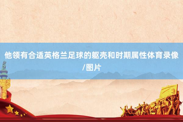 他领有合适英格兰足球的躯壳和时期属性体育录像/图片