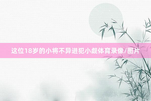 这位18岁的小将不异进犯小觑体育录像/图片