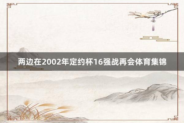 两边在2002年定约杯16强战再会体育集锦