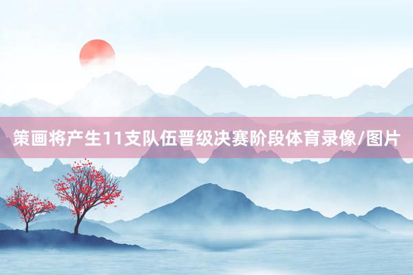 策画将产生11支队伍晋级决赛阶段体育录像/图片