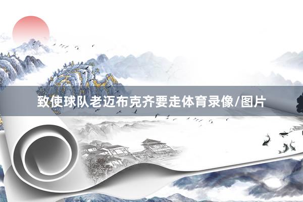 致使球队老迈布克齐要走体育录像/图片