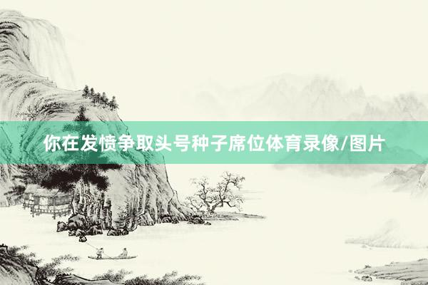 你在发愤争取头号种子席位体育录像/图片