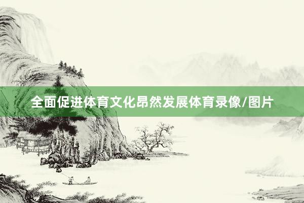 全面促进体育文化昂然发展体育录像/图片