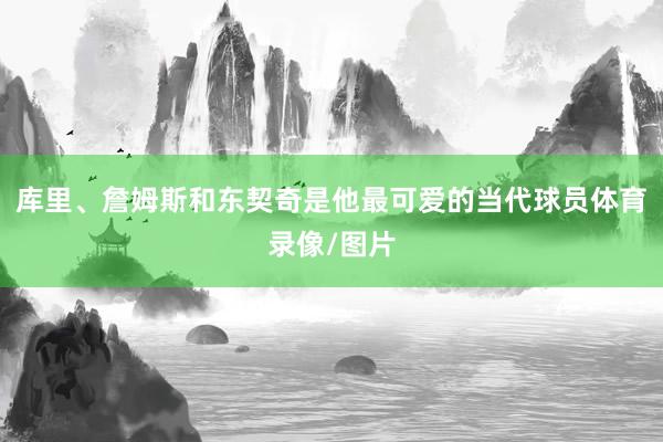 库里、詹姆斯和东契奇是他最可爱的当代球员体育录像/图片