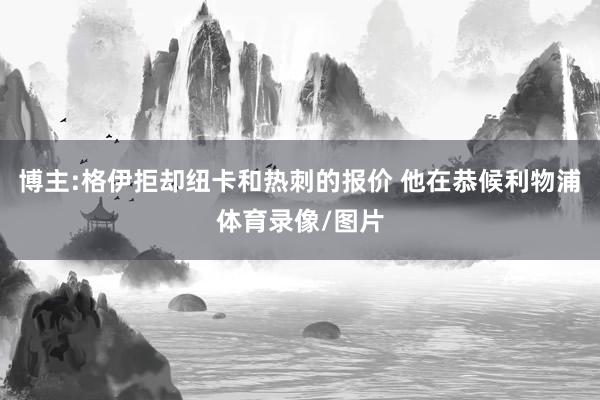 博主:格伊拒却纽卡和热刺的报价 他在恭候利物浦体育录像/图片