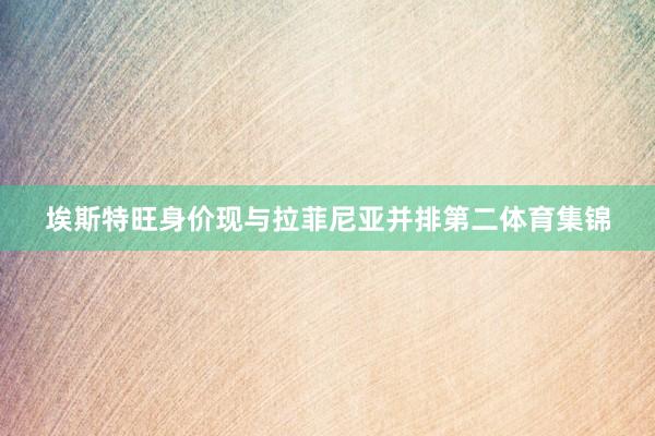 埃斯特旺身价现与拉菲尼亚并排第二体育集锦