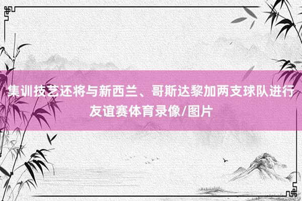 集训技艺还将与新西兰、哥斯达黎加两支球队进行友谊赛体育录像/图片