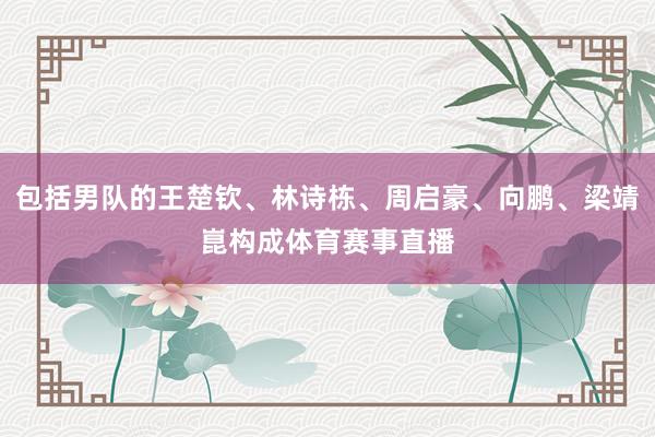 包括男队的王楚钦、林诗栋、周启豪、向鹏、梁靖崑构成体育赛事直播