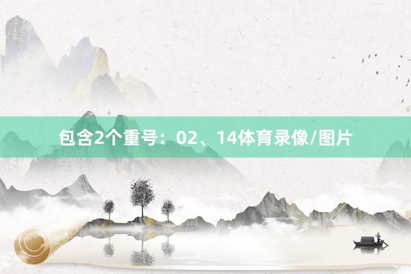 包含2个重号:02、14体育录像/图片