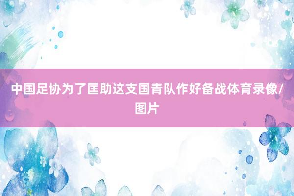 中国足协为了匡助这支国青队作好备战体育录像/图片