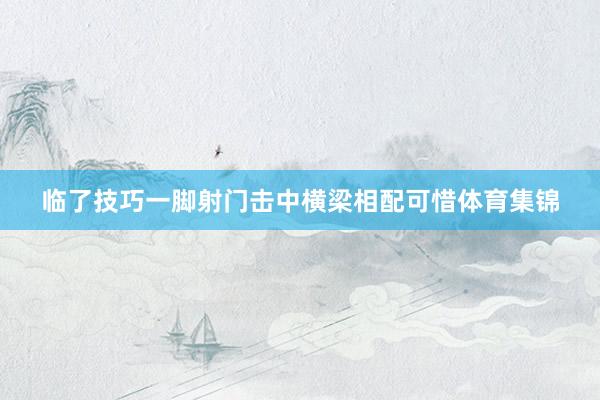 临了技巧一脚射门击中横梁相配可惜体育集锦